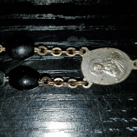 WOMEN OR MEN'S ROSARY PRAYER BEADS Italy - Picture 7 of 11